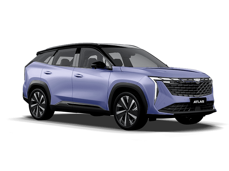 Купить Geely Atlas Новый в Самаре - Starry Blue / Серо-голубой металлик
